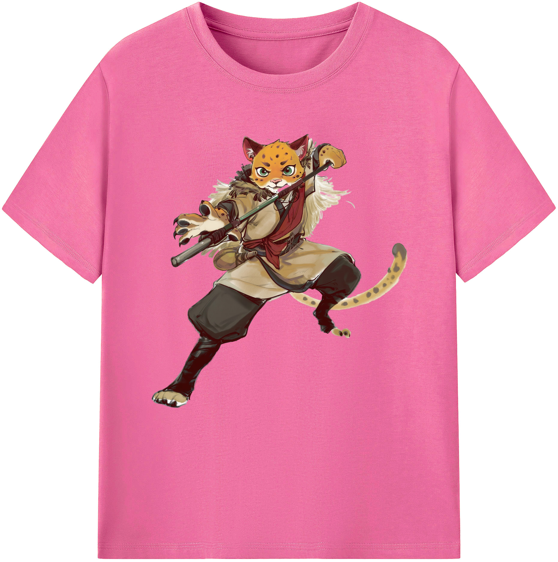 （画像用） Ne Zha 2 ナタ 魔童の大暴れ レディースカジュアルプリントTシャツ（綿100％）